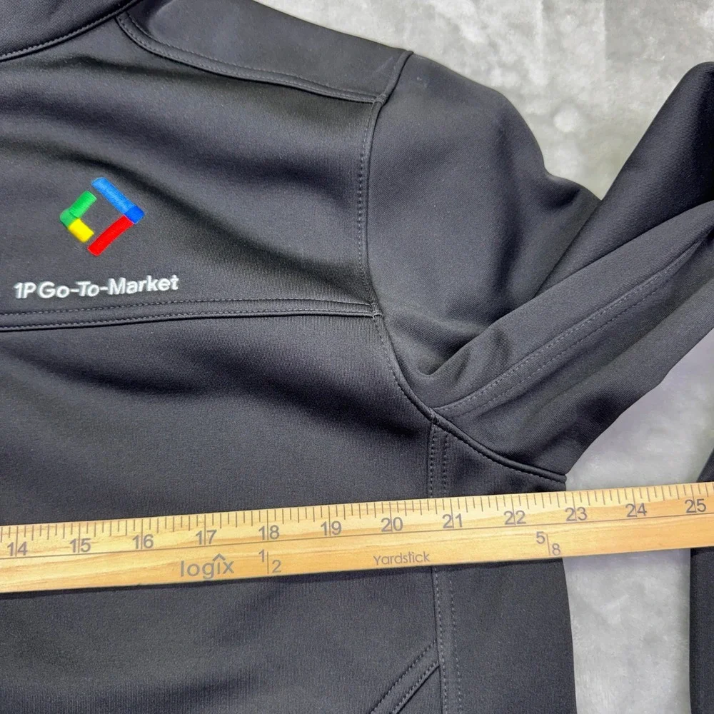 The North Face Mens RidgeWall Soft Shell Jacket Black Full Zip Sz L NWT Gorpcore